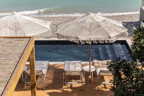 Cavo dio 5 - Beachfront Bliss - Cozy Apartment Pool Sunsets