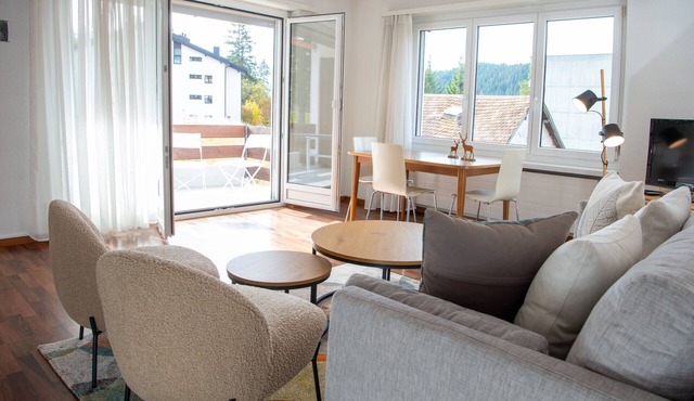 Central oasis | Modern & with parking in Lenzerheide/Lai