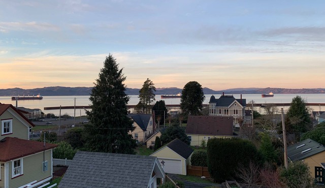 Charming and spacious 2-story home with amazing views of the Columbia River. in Astoria