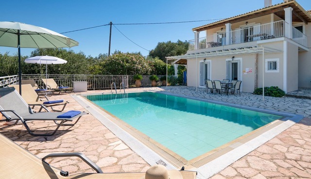 Corfu Holiday Villa – Pool, Sea Views, Family Friendly