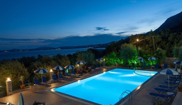 Crystal Blue Apartments. Spacious studios with balcony