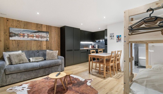 Elegant studio in the heart of the Alps in Saas-Fee