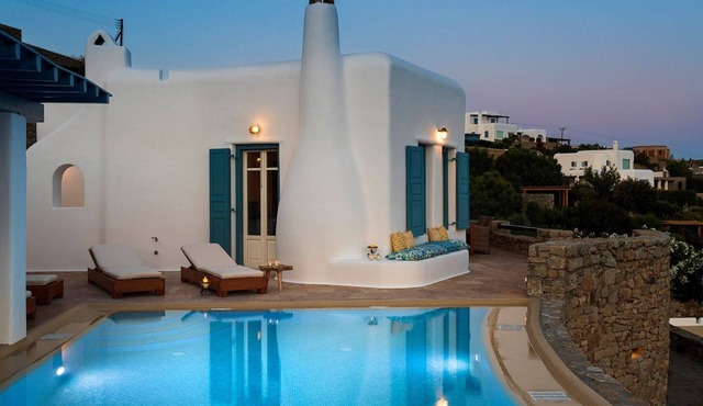 Excellent Mykonos Villa | Villa Psarrou Kappa | 3 Bedrooms | Stunning Sea Views