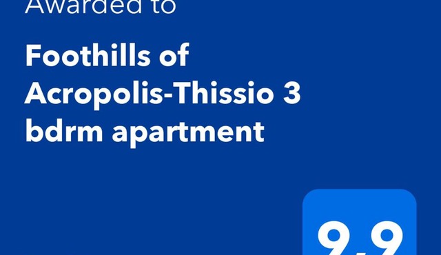Foothills of Acropolis-Thissio 3 bdrm apartment