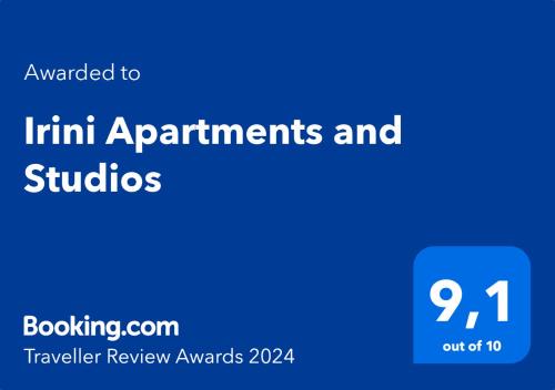 Irini Apartments and Studios