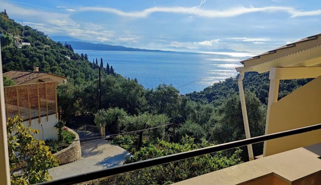 Kaminaki Panoramic Sea View Apartments - Steps from the Beach