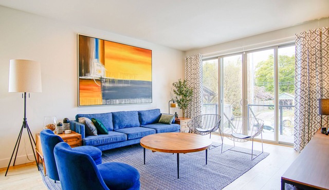 King Beds, Roofdeck, AC, Best Area with 95 WalkScore in Portland