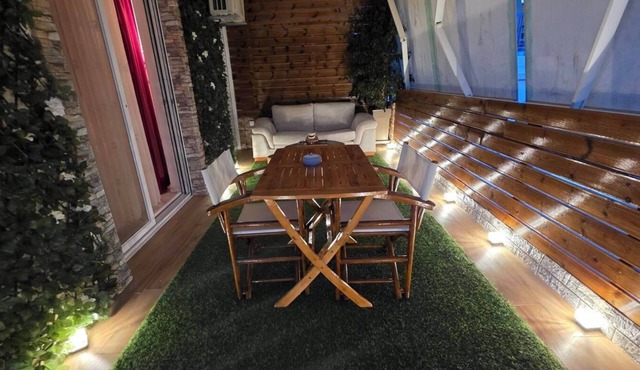 Pantelia LuxMax Experience | Private Balcony Lounge & Bar
