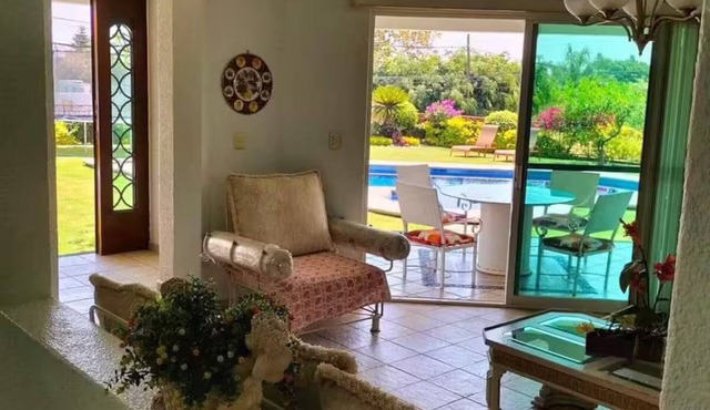 Refugio Tranquilo: large, pool already heated in Cocoyoc