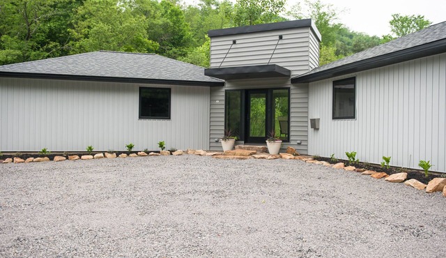 Single Level Home with Deck and Creek in Sarver