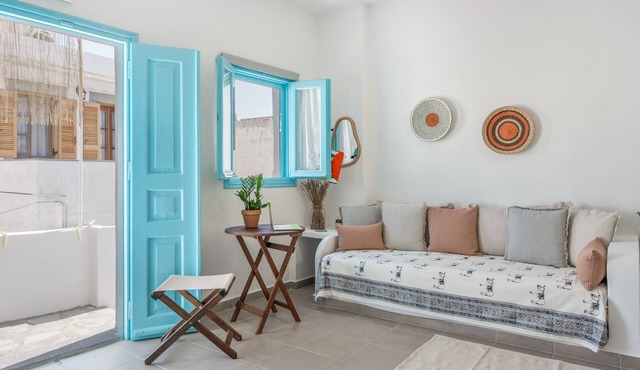 Sokaki Patmos House with Private Balcony and View