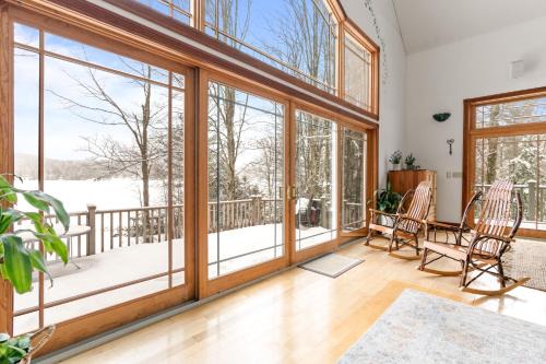 Spacious Lakefront Retreat w/Stunning Views in Hinesburg