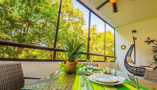 Tranquil Golf course View in double gated community between Akumal and Tulum in Tulum