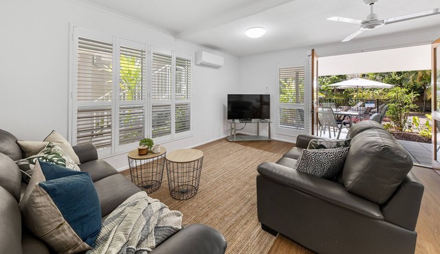 Two Bedroom Deluxe Ground Floor Pool View Apartment in Noosaville