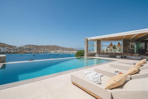Villa Delta Ornos - Heated Pool Option - MG Villas Mykonos