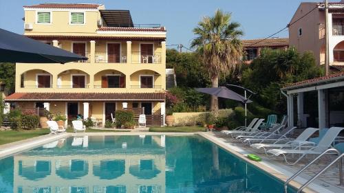 Villa Eleni Corfu Acharavi 10 bedroom Seaview Villa with private pool