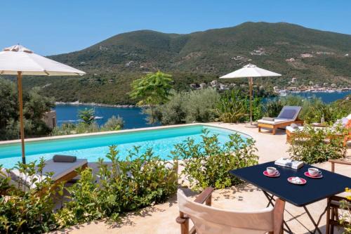 Villa Phos - Boutique Stone and Wood Sanctuary with Private Pool Near Sivota