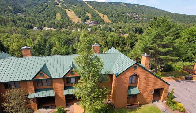 W9 Renovated Bretton Woods condo with great ski slope views, A/C fireplace, 1 minute from skiing! in Bretton Woods