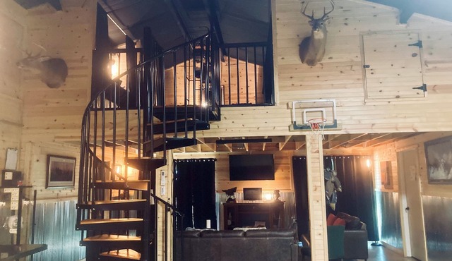 Waterfront Barndominium with Pool Table & Dock in Tucker