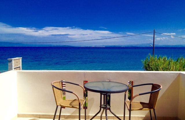Villa Bedrooms Lesbos Island Greece 