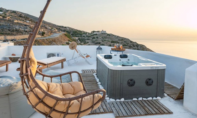 Sikinos Apartment | 45 m² Apartment ∙ 1 bedroom ∙ 3 guests