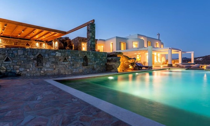 Elia Villa | Chef included by Fantasia Villas: Elia Villa 9 bedrooms