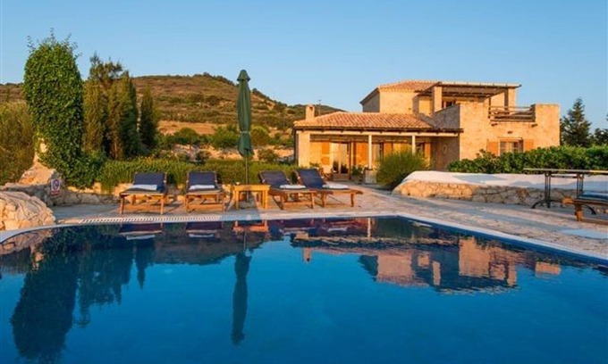 Korithi Villa | Extravagant Zante Villa | Villa Purple | Great Sea Views | 3 Bedrooms | Agios.