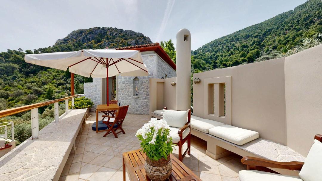 Melissopetra House | Epidavros Villas - Gardenia Garden Retreat with Shared Pool