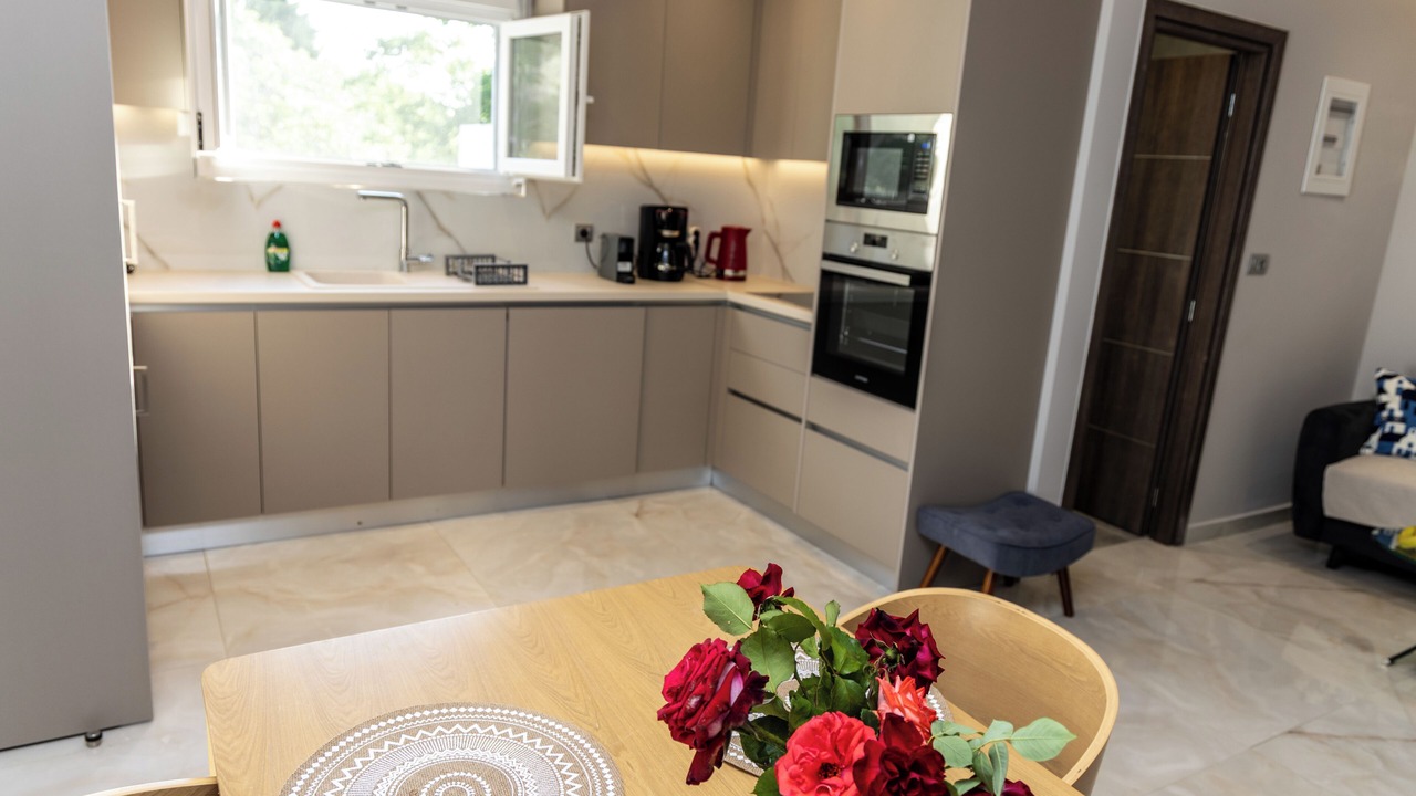 Photo of Kitchen in Lagoudi Zia