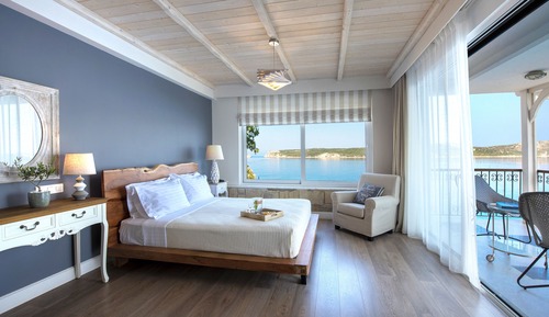 Junior Suite, 1 Double Bed with Sofa bed, Sea View