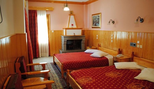 Triple Room, Fireplace, Mountain View (spa tub)