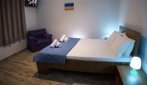 Family Apartment, 1 Double Bed with Sofa bed, Balcony, Ground Floor
