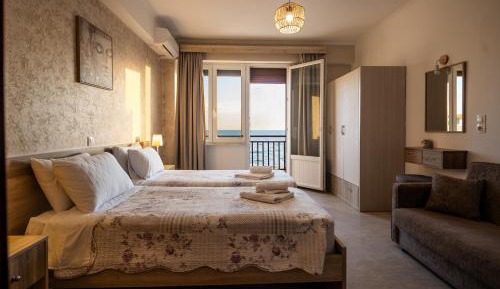 One-Bedroom Apartment with Balcony and Sea View