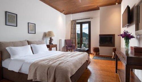 Double or Twin Room with Fireplace