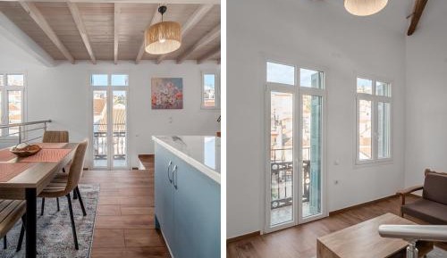 One-Bedroom Loft Apartment with One Queen Bed