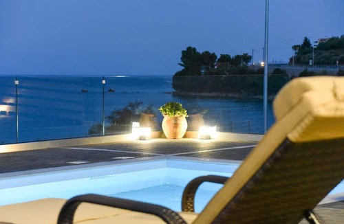 Messini Villa | Aurora Luxury Retreat - Beachfront & Private Pool