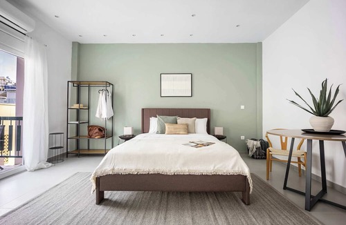 Pangrati Apartment | Stylish Studio l Balcony l No Elevator