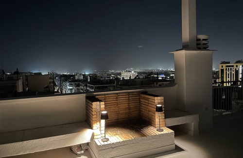 Neos Kosmos Apartment | Athens Neos Kosmos Penthouse, city center & sea view