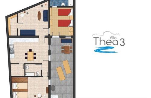 Lindos Villa | Villa Thalassa Suites 3 Modern Comfort Traditional Greek Charm