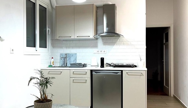 Minimal and bright apt in Exarchia