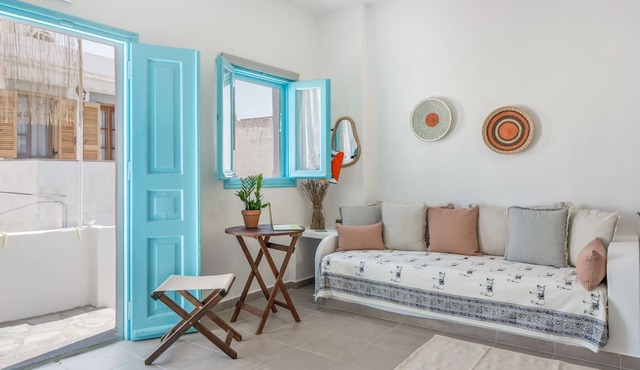 Sokaki Patmos House with Private Balcony and View